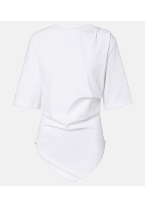 Rohe Gathered cotton jersey T-shirt