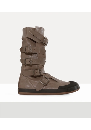 Vivienne Westwood Animal Pirate Boot Washed/veget Tanned -Elephant 4-37 Women