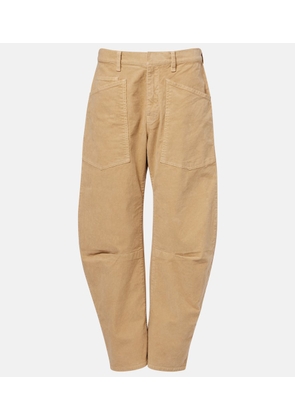 Nili Lotan Shon corduroy barrel-leg pants