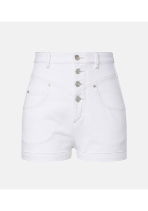 Isabel Marant High-rise denim shorts