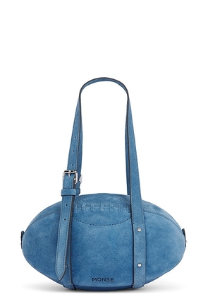 Monse Football Bag in Blue - Blue. Size all.