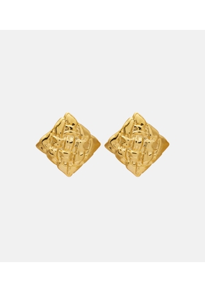 Jennifer Behr Blaine gold-plated earrings