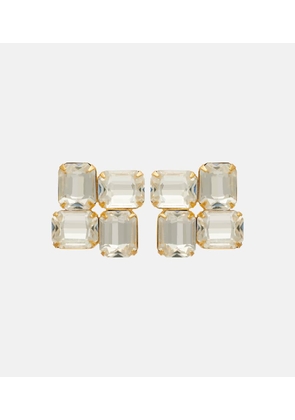 Jennifer Behr Piccolo embellished gold-plated earrings