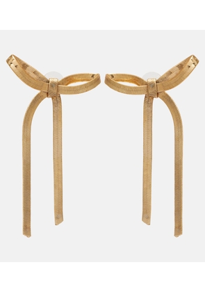 Jennifer Behr Gretta gold-plated drop earrings