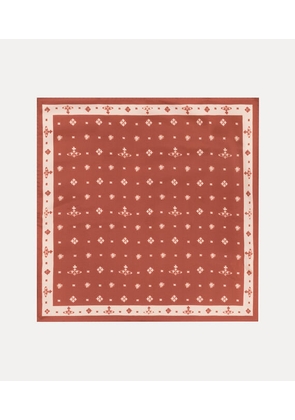 Vivienne Westwood Ikat Pocket Square Ikat Orange  Unisex