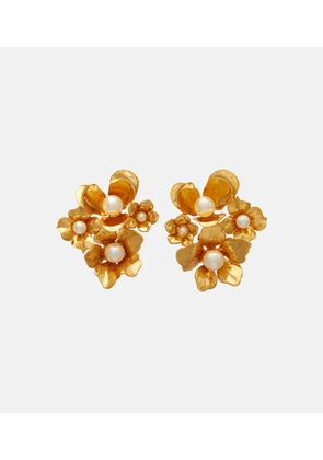 Jennifer Behr Orsola gold-plated earrings
