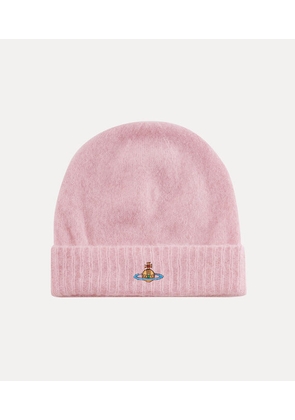 Vivienne Westwood Fluffy Beanie Fluffy Pink Os-u Unisex