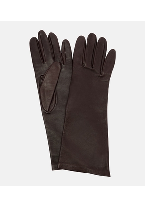Khaite Remo leather gloves