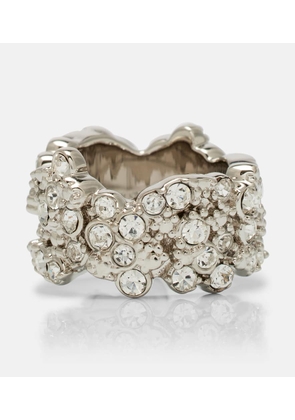 Jil Sander Crystal-embellished ring