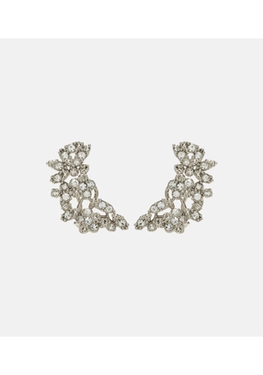 Jil Sander Crystal-embellished ear climbers