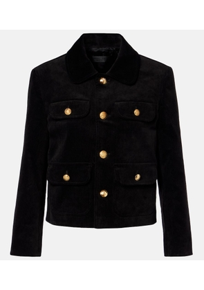 Nili Lotan Chamonix cropped cotton-blend jacket