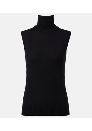 Sportmax Vertigo knitted virgin wool top