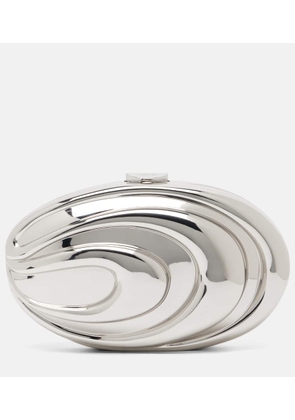 Simkhai Inez metallic clutch