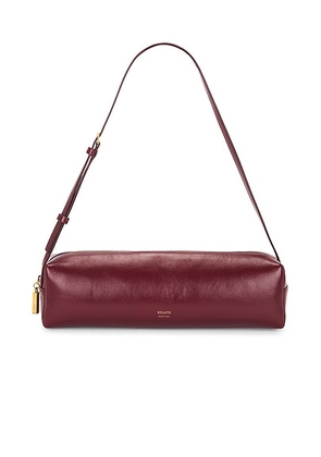 KHAITE Kye Shoulder Bag in Oxblood - Red. Size all.