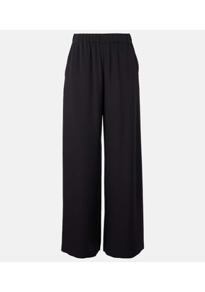 Max Mara Bonn crepe de chine wide-leg pants