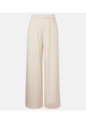 Max Mara Bonn silk-blend wide-leg pants
