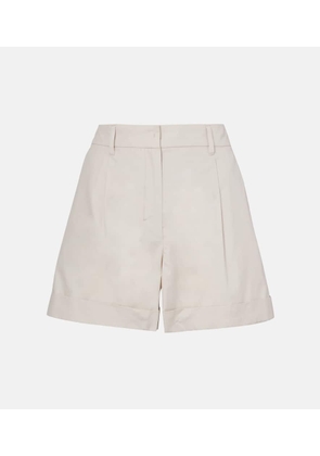 'S Max Mara Ubino cotton poplin Bermuda shorts