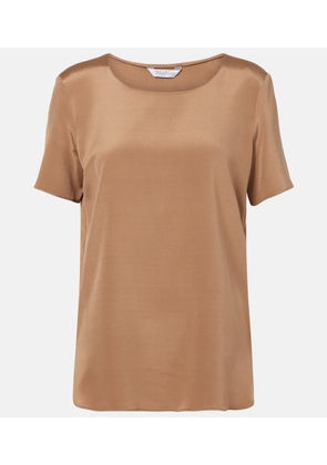 Max Mara Aris silk-blend T-shirt