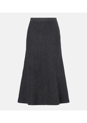 The Row Lian cotton midi skirt