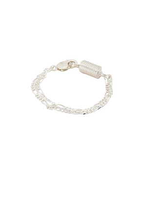 Martine Ali Figaro Spring Bracelet in Sterling Silver - Metallic Silver. Size M/L (also in S/M).