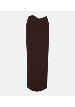 Christopher Esber Knitted maxi skirt