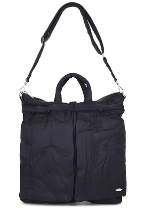 Kardo Helmet Bag in Silk Navy - Navy. Size all.