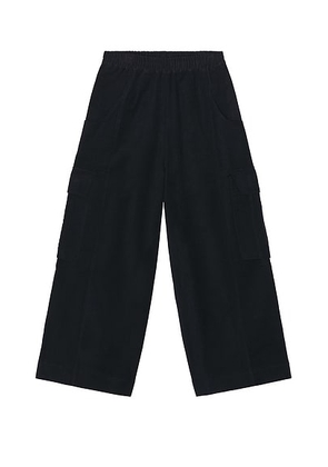 Nicholas Daley Wide Leg Cargo Pant in Navy - Navy. Size 28 (also in 30, 32).
