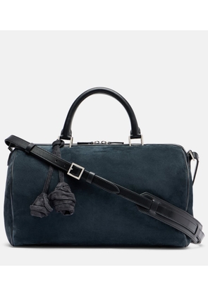 Magda Butrym Varsovia floral-applique suede duffel bag