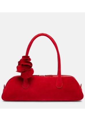 Magda Butrym Brigitte floral-applique suede tote bag