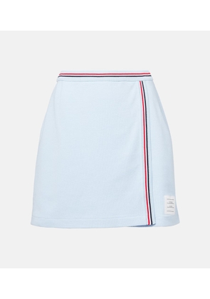 Thom Browne Cotton wrap skirt