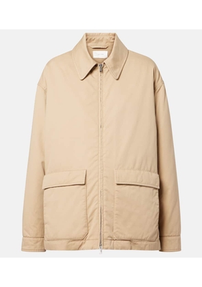 The Row Aurelius cotton and cashmere jacket