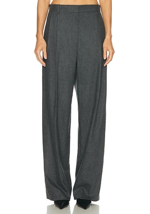 KHAITE August Pant in Storm - Charcoal. Size 0 (also in ).