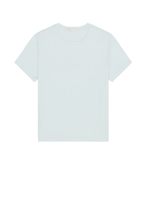 Onia Joey Crew Neck Tee in Soft Sky - Baby Blue. Size S (also in XL/1X).