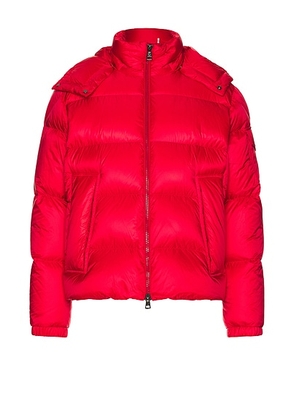 Moncler Couyere Jacket in Medium Red - Red. Size 1 (also in 2, 3, 4, 5).