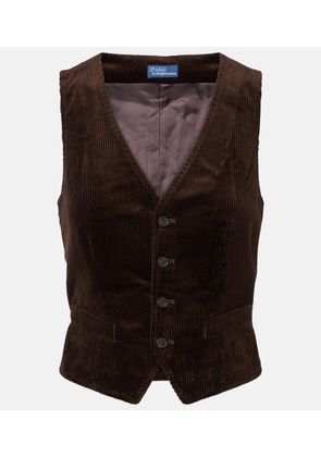 Polo Ralph Lauren Cotton corduroy vest
