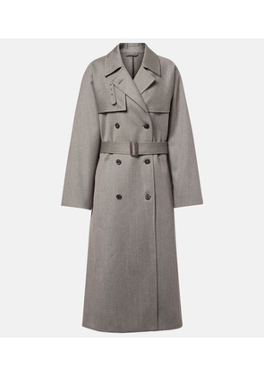 The Row Rhydian virgin wool gabardine trench coat