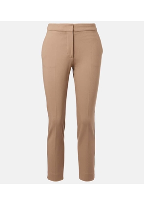 Max Mara Pegno cropped jersey pants