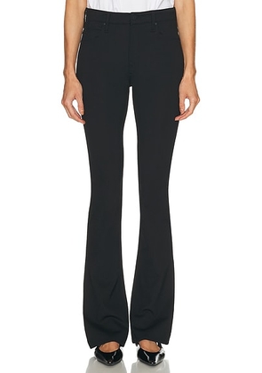 MOTHER High Waisted Runaway Jeans in Smooth Operator - Black. Size 25 (also in 26).