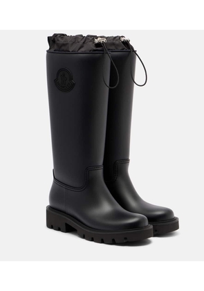 Moncler Kickstream logo rain boots