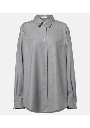 The Row Pino virgin wool shirt