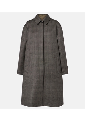 The Row Palomar reversible wool and silk coat