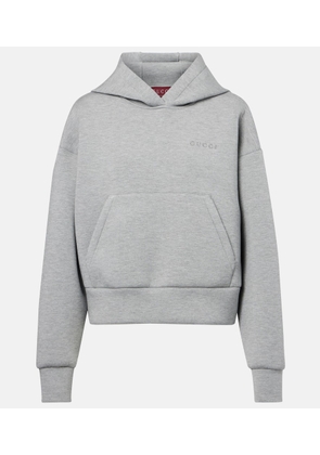 Gucci Logo jersey hoodie