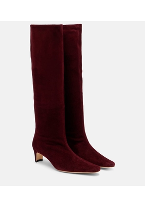 Staud Wally 55 suede knee-high boots