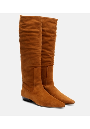 Staud Wally suede knee-high boots