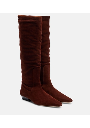 Staud Wally suede knee-high boots