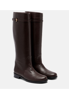 Staud Harlow leather knee-high boots
