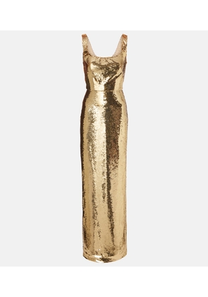 Monique Lhuillier Sequined gown