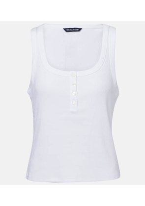 Veronica Beard Abbott cotton-blend tank top