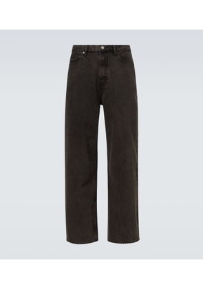 Frame Baggy Jean high-rise straight jeans