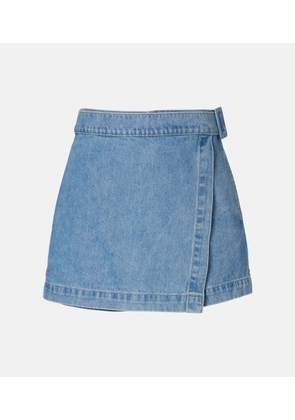 Veronica Beard Diaz denim skort